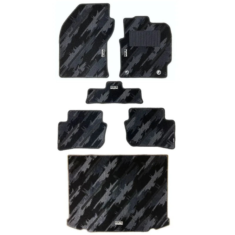 HKS OCT Series full floor mat set for Left Hand Drive Toyota GR Corolla GZEA14H