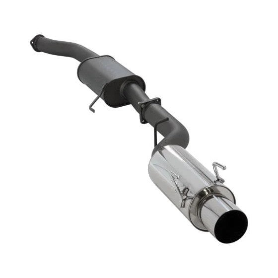 HKS Hi-Power 409 stainless steel cat-back exhaust system with polished muffler for Nissan Skyline GT-R BNR32.