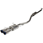 HKS Hi-Power series polished stainless steel muffler for Honda Civic Si Coupe (FC3).