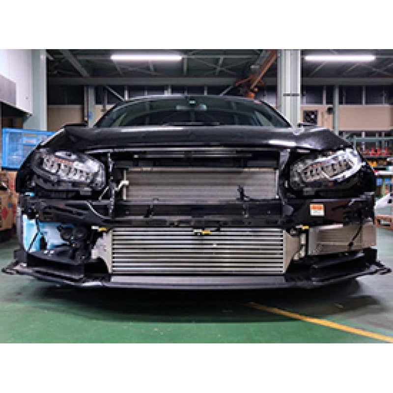 HKS R-Type front-mount intercooler core and aluminum piping kit for 2017-2021 Honda Civic Type R FK8