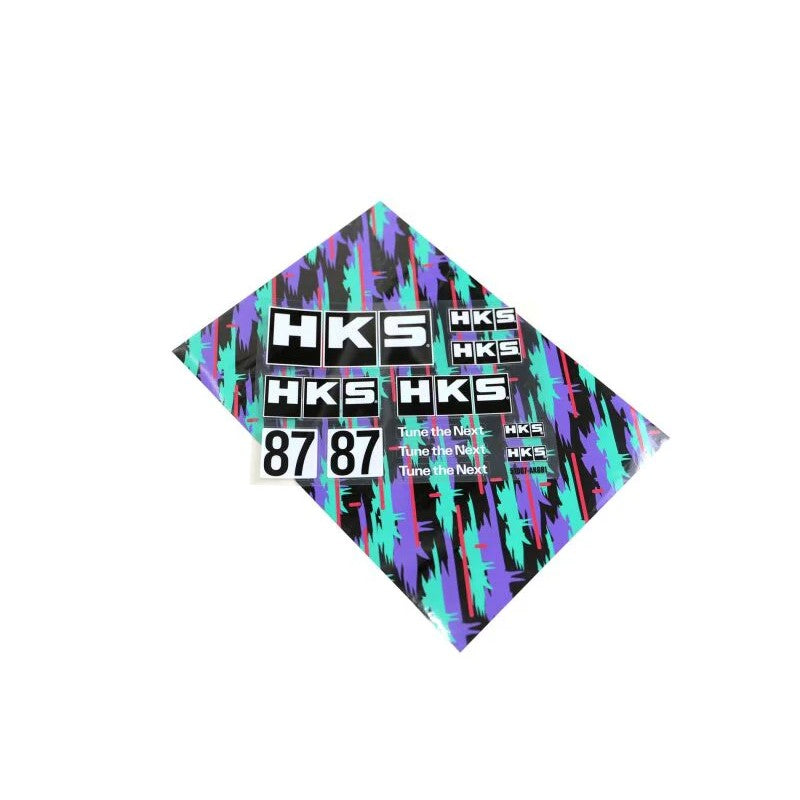 HKS Oilcolor Multi Sticker Sheet - A4 Size Decals