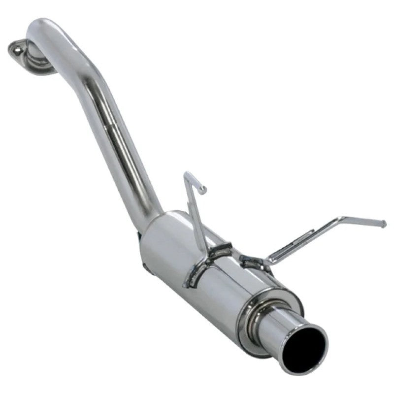 HKS Silent Hi-Power exhaust system with polished tip and resonator for Honda Fit Hybrid GP5 LEB-H1