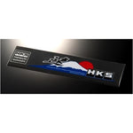 Genuine HKS logo decal sticker for automotive application