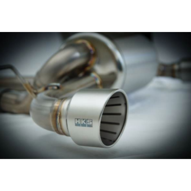 HKS Super Turbo Muffler Urban Matte Edition exhaust system for Toyota GR Supra DB42