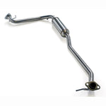 HKS SUS stainless steel exhaust center pipe for Honda Fit GE6 and GE8 chassis models.