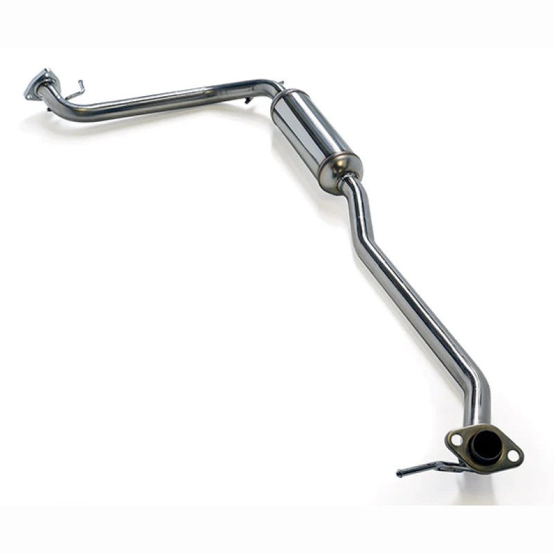 HKS SUS stainless steel exhaust center pipe for Honda Fit GE6 and GE8 chassis models.