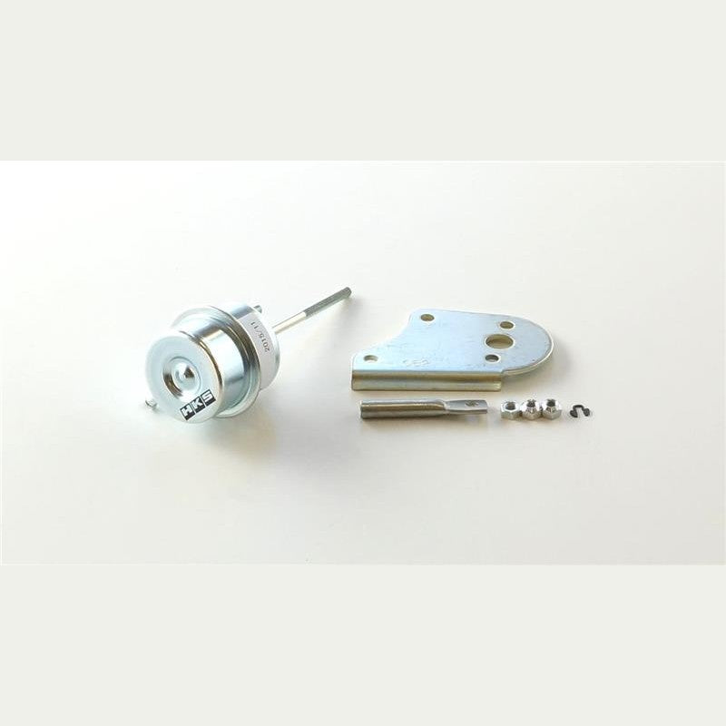 HKS upgraded wastegate actuator with adjustable turnbuckle rod for Nissan S13 Silvia and 180SX.