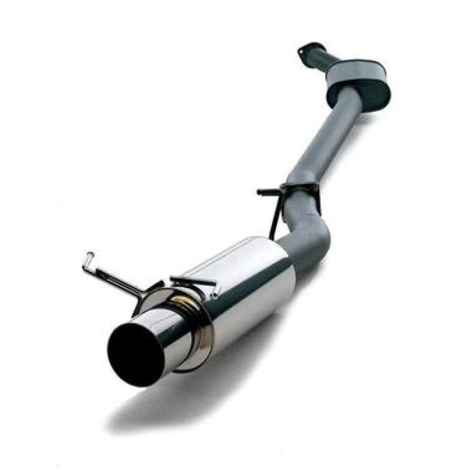 HKS Hi-Power stainless steel exhaust muffler and piping for 1999 Honda Civic EJ6.
