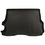Black Husky Liners Classic Style rear cargo liner with UniEdge spill containment and StayPut Cleats.