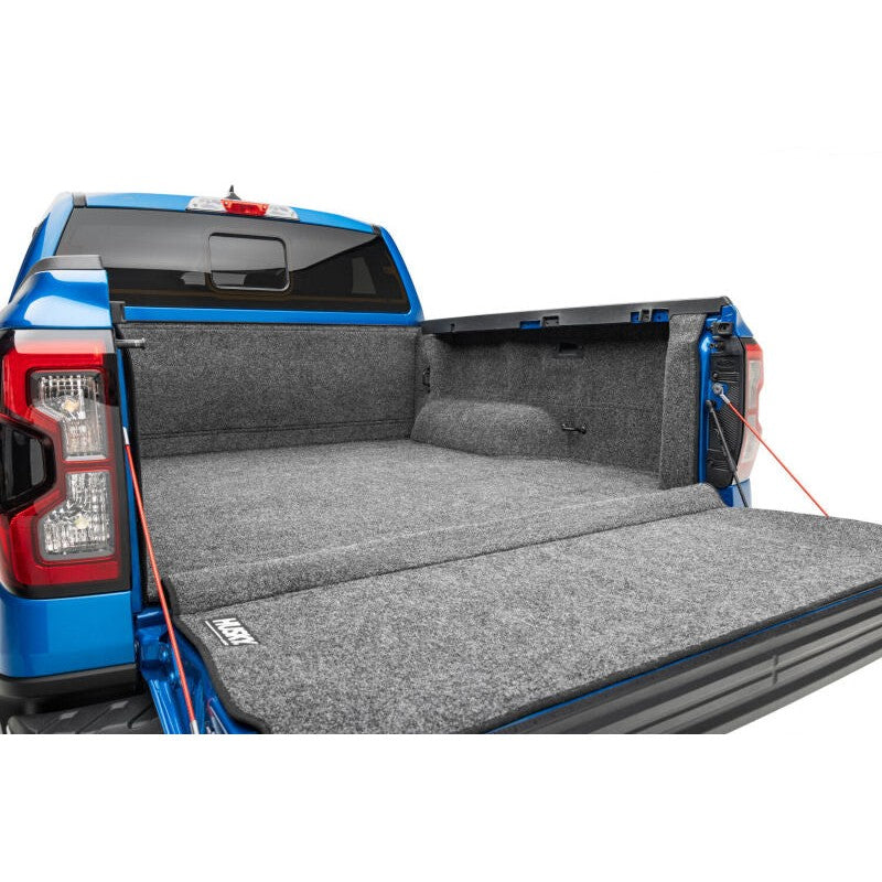 Husky Liners Guardian Comfort full bed liner installed in a Ford F-150 SuperCab 5.6ft truck bed.