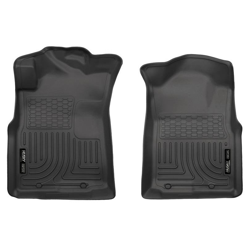Husky Liners WeatherBeater black front floor liners for 2005-2015 Toyota Tacoma