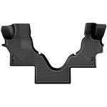 Black Husky Liners WeatherBeater front floor liners for 2005-2026 Ford Econoline E-150, E-250, and E-350 vans.