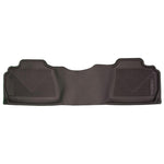Black Husky Liners X-Act Contour 2nd seat floor liners with rubberized DuraGrip texture and raised FormFit Edge.