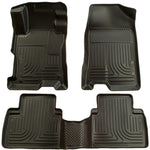 Husky Liners WeatherBeater black one-piece second row floor liner for 2007-2012 Nissan Altima.