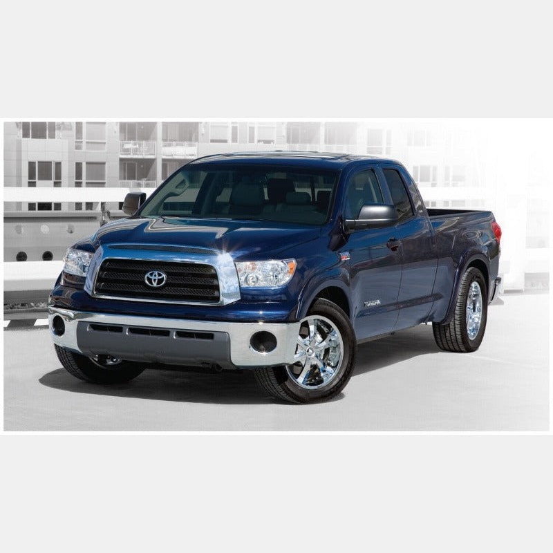 Set of four matte black Husky Liners OE Style Fender Flares for 2007-2013 Toyota Tundra models.