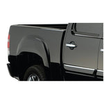 Set of four Husky Liners OE Style matte black fender flares for 2007-2014 GMC Sierra models.