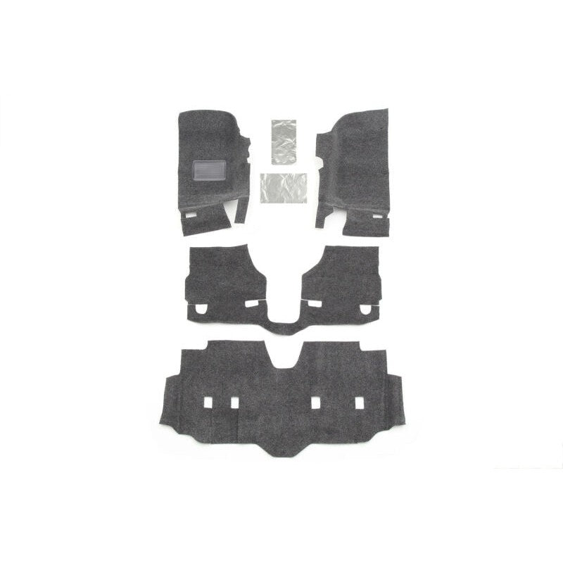 Husky Liners Guardian Comfort cargo liner and heat shields for Jeep Wrangler Unlimited JKU 4-door models.