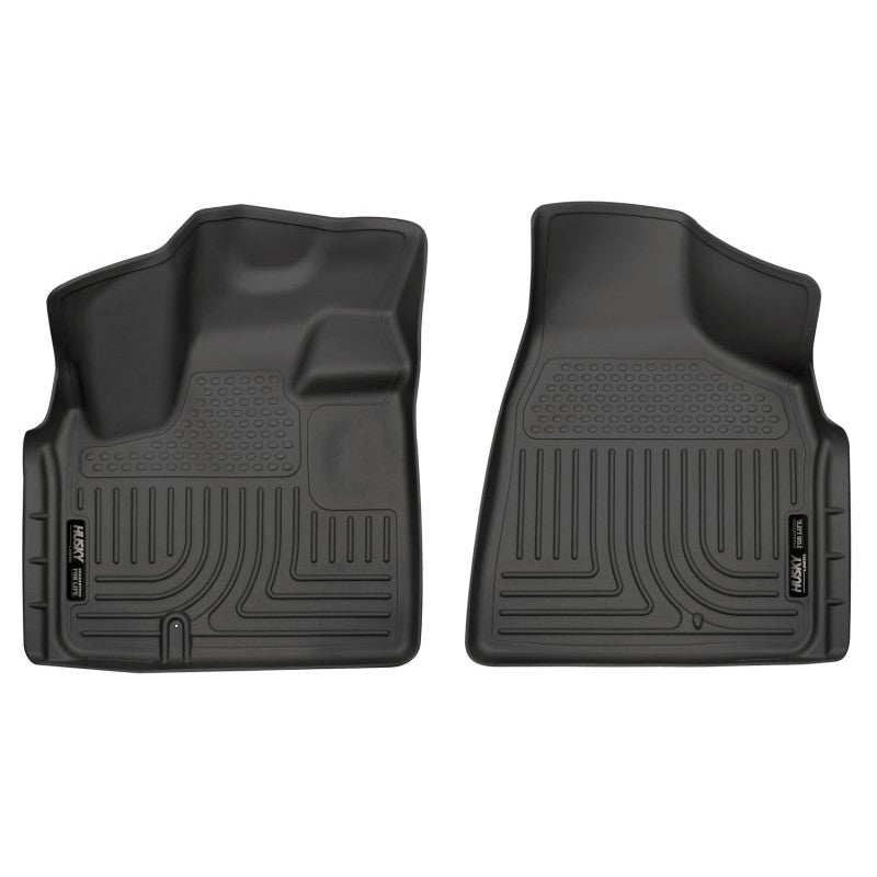 Black Husky Liners WeatherBeater cargo liner with raised edges and non-slip surface for Dodge Grand Caravan