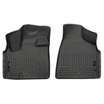 Black Husky Liners WeatherBeater cargo liner with raised edges and non-slip surface for Dodge Grand Caravan