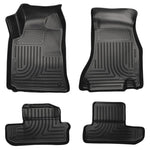 Husky Liners WeatherBeater black front and rear floor liners for 2008-2010 Dodge Challenger