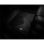 Black Husky Liners X-act Contour second row floor liner with StayPut Nibs and raised FormFit Edge