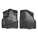 Black Husky Liners WeatherBeater cargo liner with raised edges and non-slip surface for 2011-2017 Honda Odyssey.