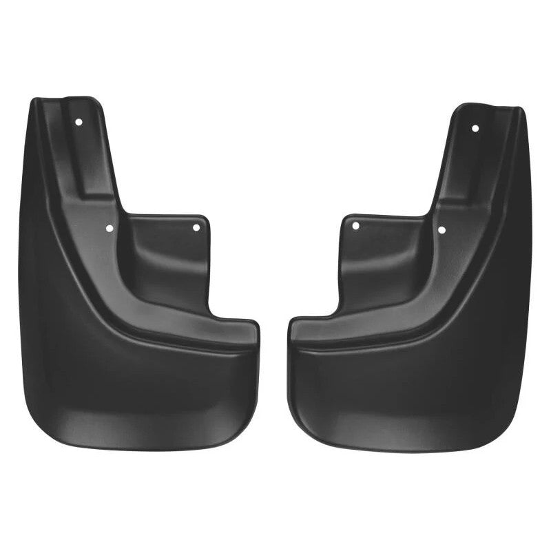 Black Husky Liners FormFit custom-molded front mud guards for 2011-2022 Jeep Grand Cherokee.