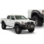 Black Husky Liners Pocket Style Fender Flares with stainless rivets for 2012-2015 Toyota Tacoma