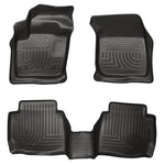 Husky Liners WeatherBeater black front and rear floor liner set for 2013-2020 Ford Fusion and Lincoln MKZ