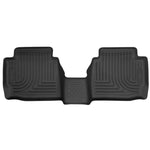 Husky Liners X-act Contour black rubberized second-row floor liner for 2013-2020 Ford Fusion and Lincoln MKZ.