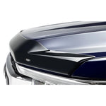 Dark smoke Husky Liners Aeroskin hood protector part number 2842171 installed on a 2014-2019 Toyota Highlander.