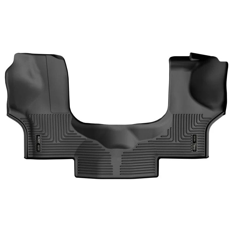Black Husky Liners WeatherBeater cargo liner with raised edges for 2015-2023 Chevrolet Express and GMC Savana 2500/3500.