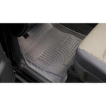 Husky Liners WeatherBeater black front floor liners for 2015-2025 Ford F-150 Standard Cab