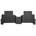 Husky Liners WeatherBeater black 2nd seat floor liner for 2015-2022 Chevrolet Colorado and GMC Canyon.