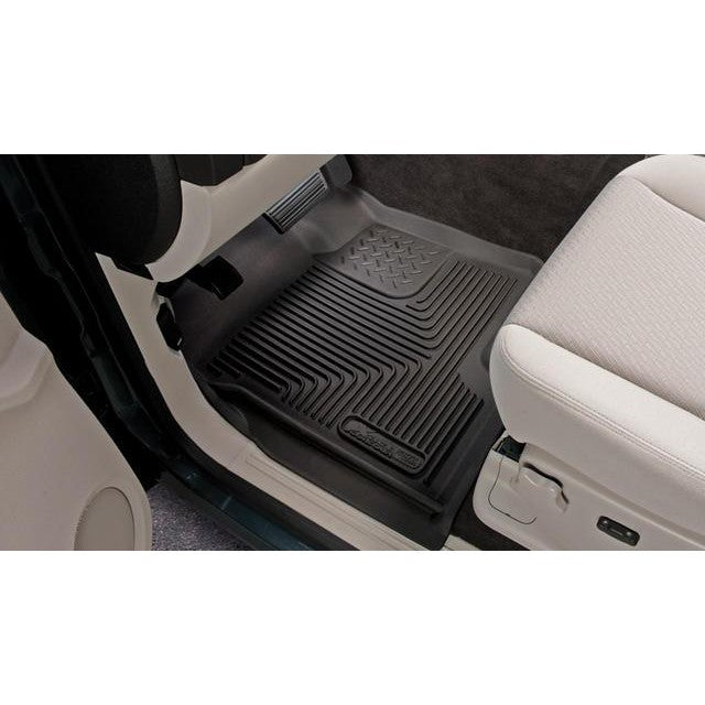 Husky Liners X-act Contour black front floor liners with FormFit Edge and StayPut Cleats for 2017-2022 Honda CR-V