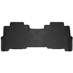 Husky Liners X-act Contour black 2nd row floor liner for 2018-2024 Ford Expedition featuring StayPut Nibs.