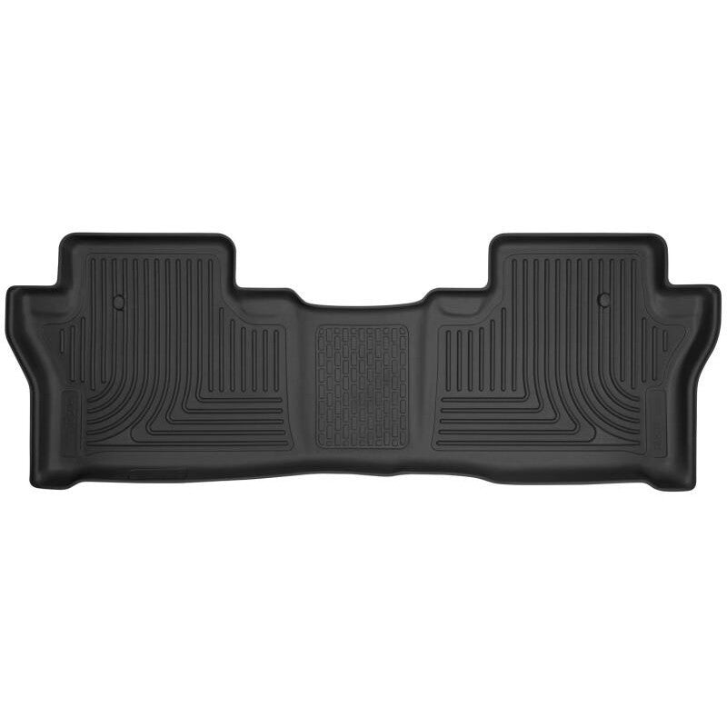 Husky Liners X-act Contour 2nd seat black floor liner for 2016-2025 Honda Passport and Pilot.
