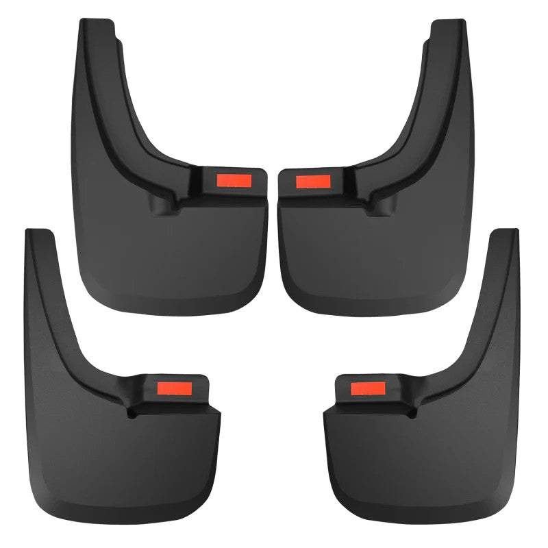 Husky Liners front and rear black thermoplastic mud guard set for 2019-2023 Ford Ranger
