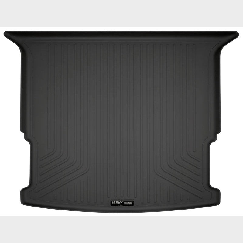Husky Liners Weatherbeater black rear cargo liner with raised edges for a 2019-2026 Chevrolet Blazer