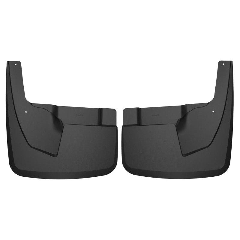 Husky Liners FormFit black mud guards for 2019-2024 Ram 3500 with dual rear wheels and no fender flares