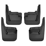 Husky Liners FormFit black thermoplastic front and rear mud guards for 2019-2026 GMC Sierra 1500.