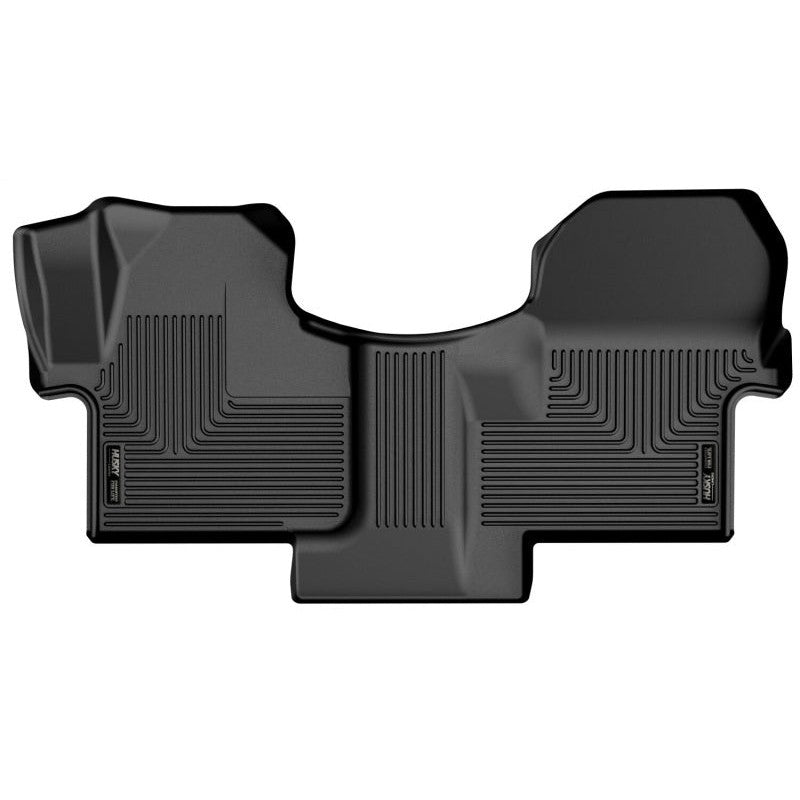 Husky Liners WeatherBeater black front row floor liners for 2019-2026 Mercedes-Benz Sprinter 1500/2500/3500.