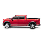 Four-piece set of smooth matte black Husky OE-style fender flares for a 2019-2026 Chevrolet Silverado 1500.