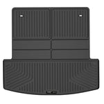 Black Husky Liners Weatherbeater cargo liner with raised edges and non-slip surface for 2020-2026 Ford Explorer.