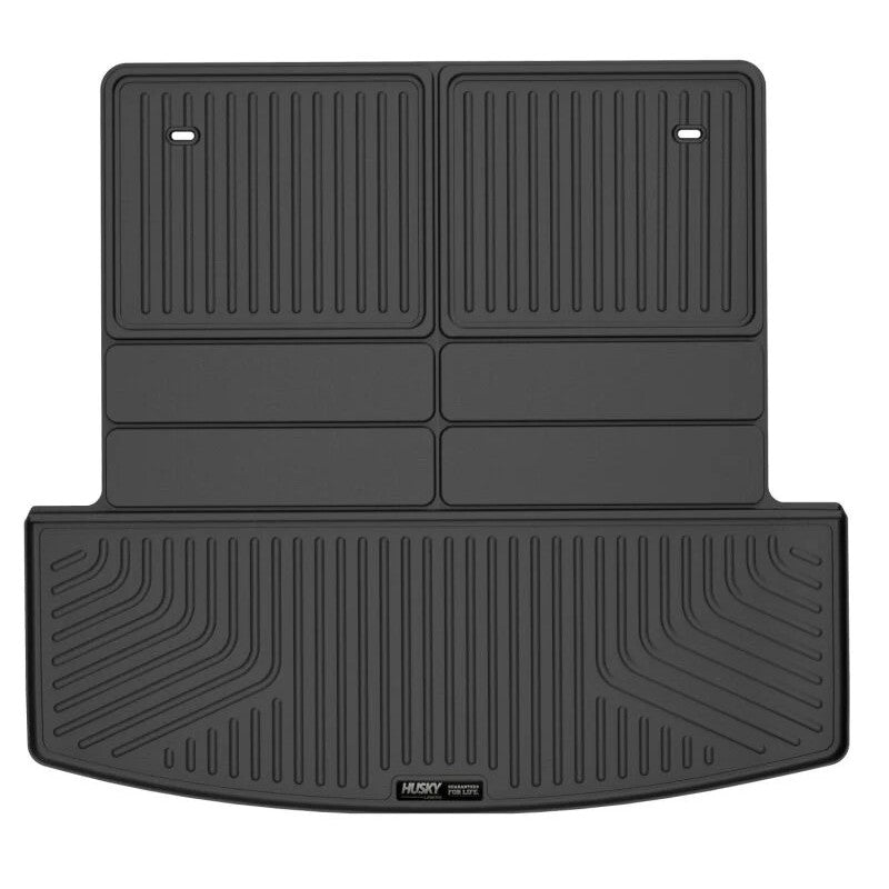 Black Husky Liners Weatherbeater cargo liner with raised edges and non-slip surface for 2020-2026 Ford Explorer.