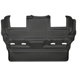 Black Husky Liners WeatherBeater 3rd row floor liner 19301 for 2015-2020 GM SUVs with 2nd row bucket seats.
