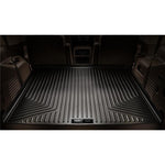 Black Husky Liners Weatherbeater rear cargo liner custom-molded for a 2015-2020 Honda Fit