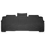 Black Husky Liners X-act Contour 2nd seat floor liner for 2017-2024 Chrysler Pacifica and Voyager models.