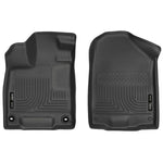 Black Husky Liners WeatherBeater front floor liners for 2017-2025 Honda Ridgeline.