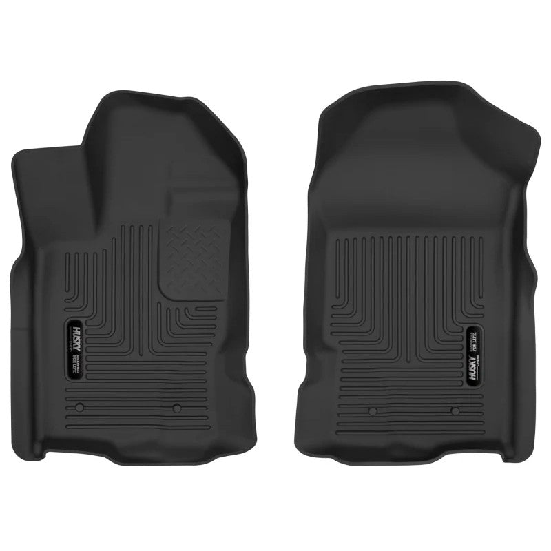 Husky Liners X-act Contour black front floor liners for 2019-2023 Ford Ranger